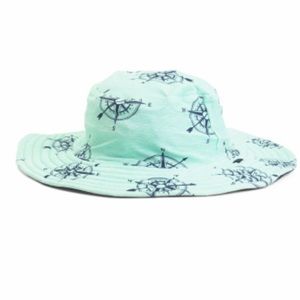 Snapper Rock Nautical Reversible Bucket Hat NWT